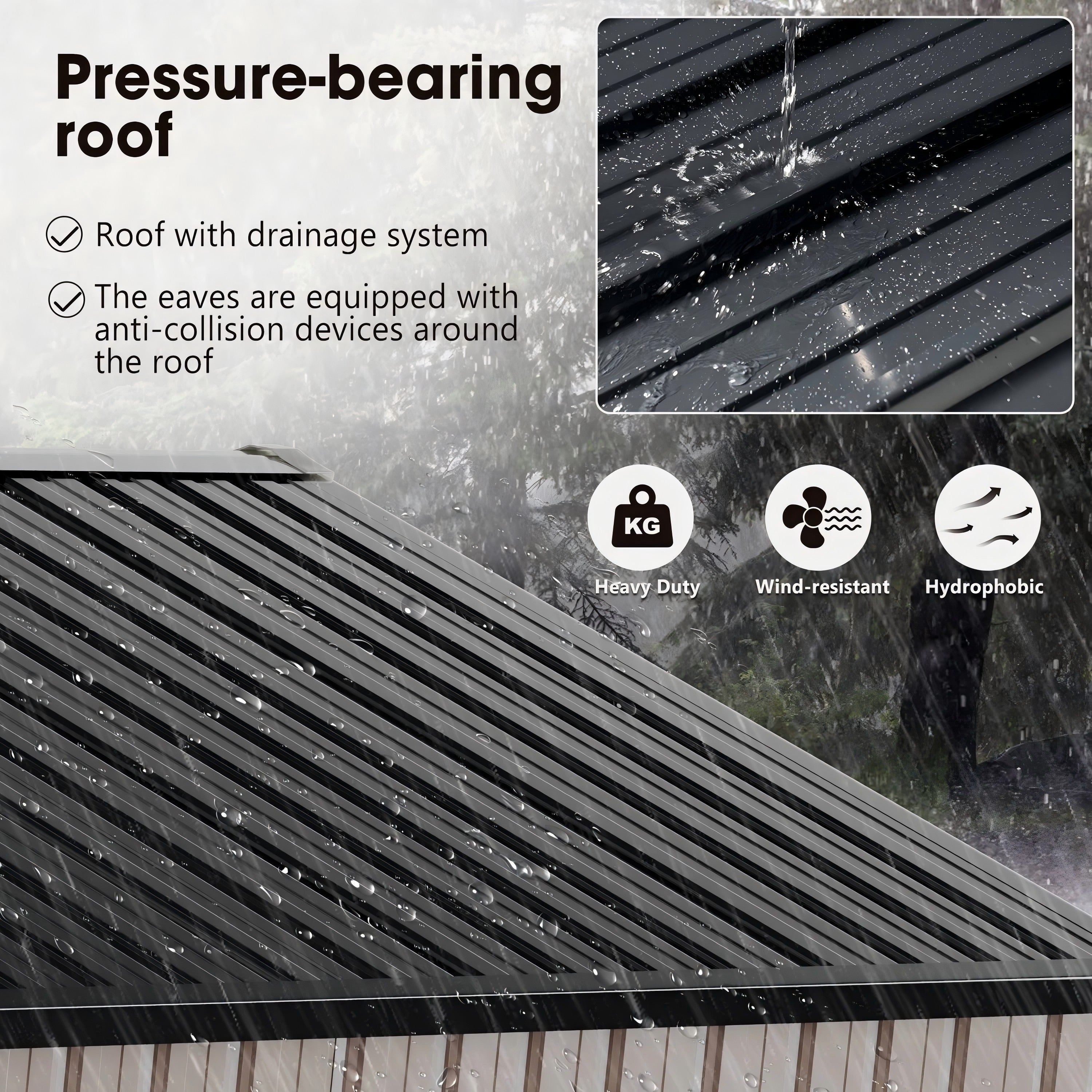 [Metal Storage Shed] Size options below